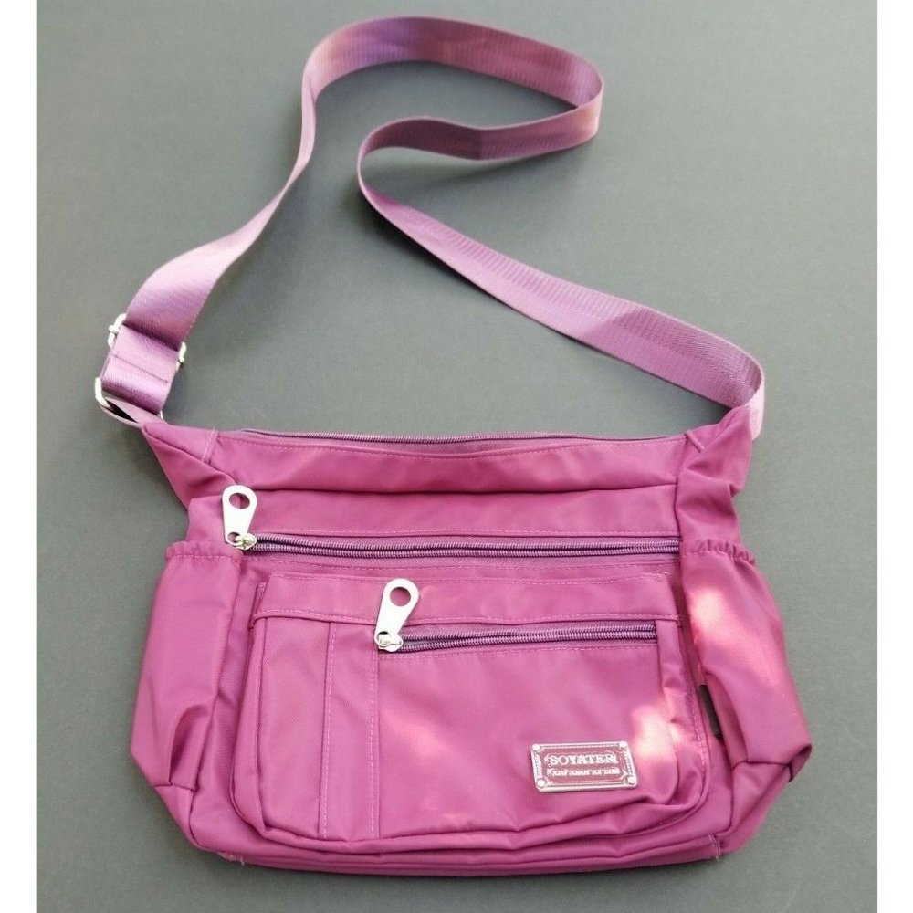 Soyater Nylon Crossbody Handbag Travel Purse